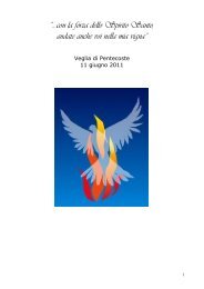 Veglia di Pentecoste - Diocesi di Andria