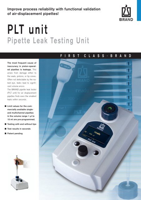 PLT unit - t Labo