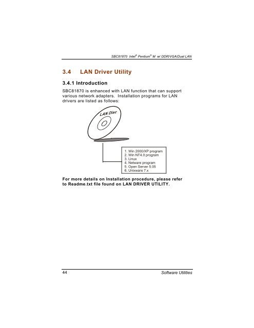 SBC81870 SERIES USER'S MANUAL VERSION A1 SEPTEMBER ...