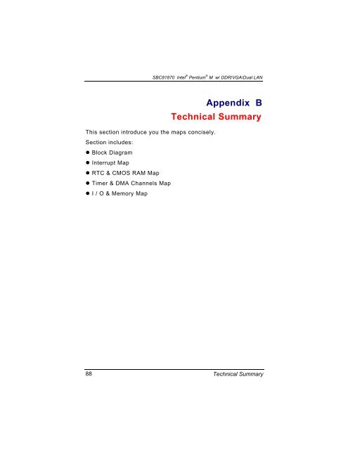 SBC81870 SERIES USER'S MANUAL VERSION A1 SEPTEMBER ...