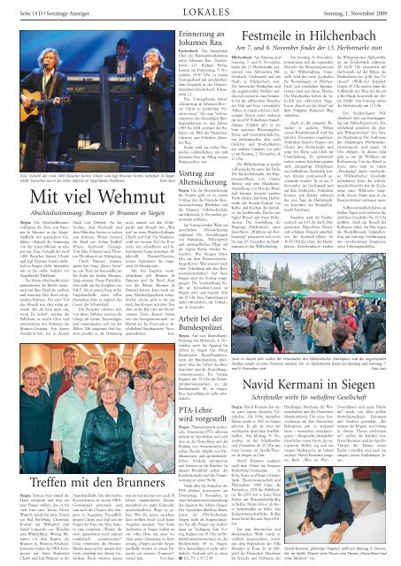 Ausgabe D, Wittgenstein (12.71 MB) - Siegerländer Wochen-Anzeiger