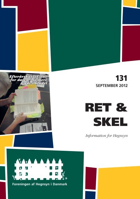Sep. 131 - Foreningen af Hegnsyn i Danmark
