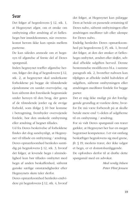 Sep. 131 - Foreningen af Hegnsyn i Danmark