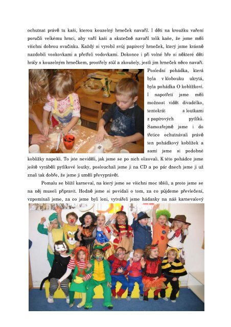 Kindergartenzeitung Novinky ze školky - Kids Company Praha