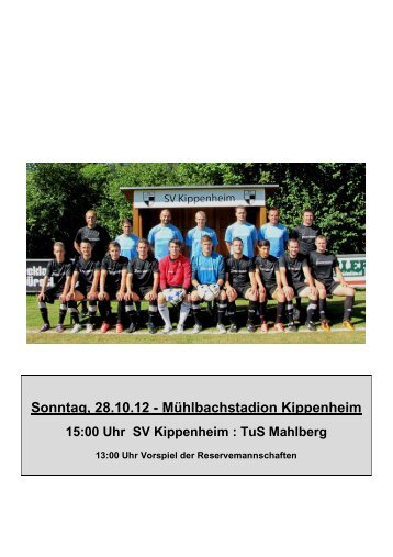 Kreisliga B (Staffel 5) - SV Kippenheim eV