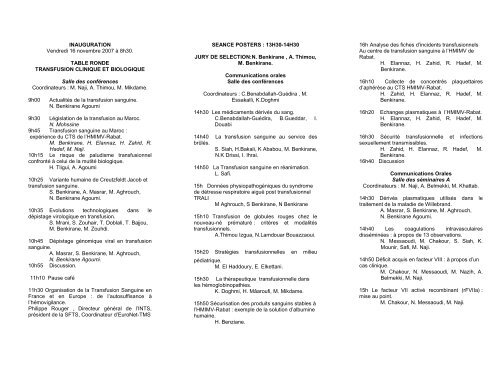 programme definitif - medramo