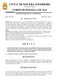 Ordinanza Chiusura strade per gara Ciclistica New doc - Comune di ...