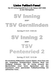 SV Inning am Ammersee