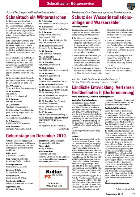 Simmelsdorf - Mitteilungsblatt