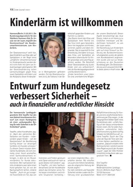 Lister Journal 03/2011 - Oldies Hannover
