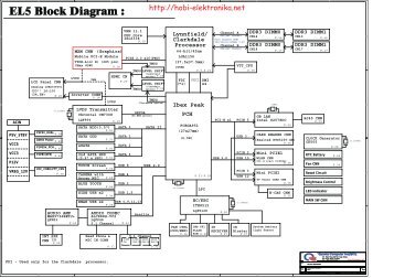 EL5 Block Diagram : - Data Sheet Gadget