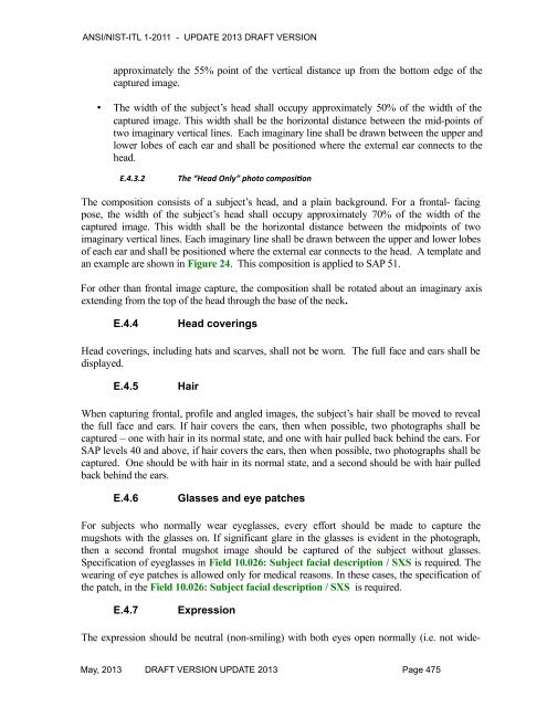 acknowledgements for ansi/nist-itl 1-2011 - NIST Visual Image ...