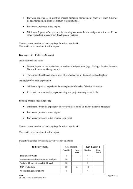 Final Technical Report - ACP Fish II