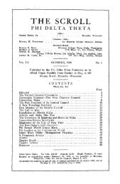 1930–31 Volume 55 No 1–5 - Phi Delta Theta Scroll Archive