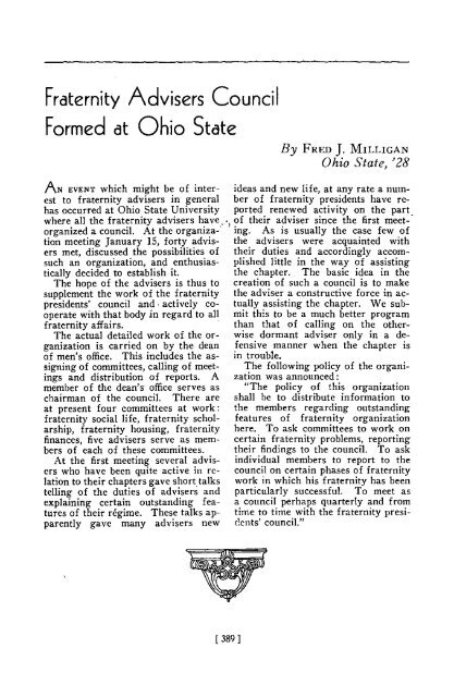 1930–31 Volume 55 No 1–5 - Phi Delta Theta Scroll Archive