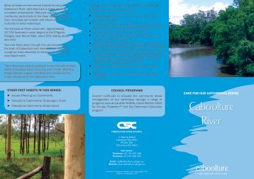 Caboolture River Brochure - Moreton Bay Regional Council