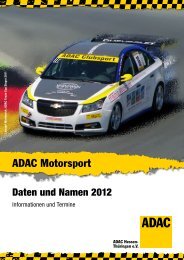 Event 2012 - ADAC Ortsclub-Portal