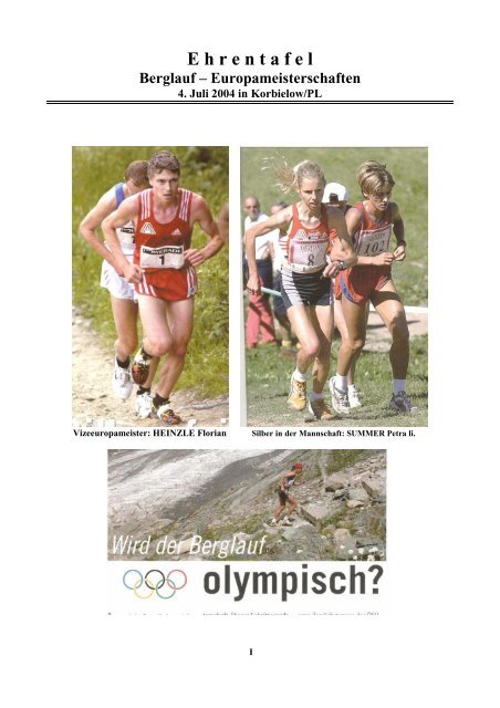 VLV Jahrbuch und Bestenliste 2004 - Vorarlberger Leichtathletik ...