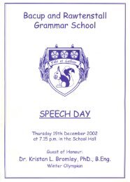 2002 Speech Day programme - brgs.me