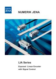 Numerik Jena LIA20 Exposed Linear Encoder with Singal Control ...