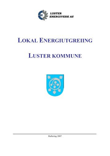 rullering 2007 - Luster Energiverk