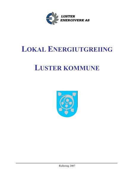 rullering 2007 - Luster Energiverk