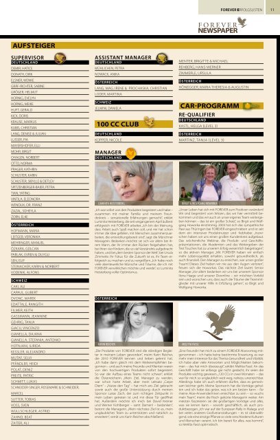 NEWSPaPER - Forever Living Products Austria