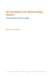 Advies Inrichting Stelselmatige Daders - Raad voor ...
