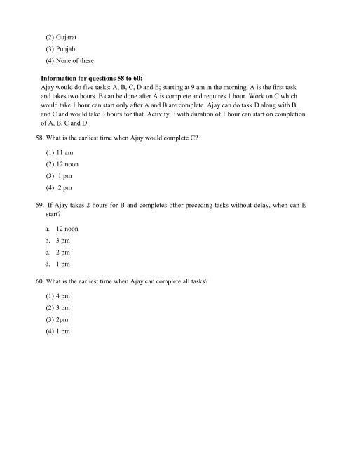 SERIES 11 Test Booklet Serial No - Bharatstudent.com