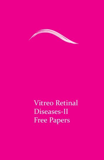 Vitreo Retinal Diseases-II Free Papers - aioseducation