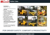 Download C&G roller cab information - Machinery Cabs