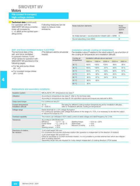 SIMOVERT MV Medium-Voltage Drives 660 kVA to 9100 ... - Industry