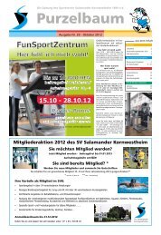 jetzt auch online lesen (10.3MB)! - SV Kornwestheim