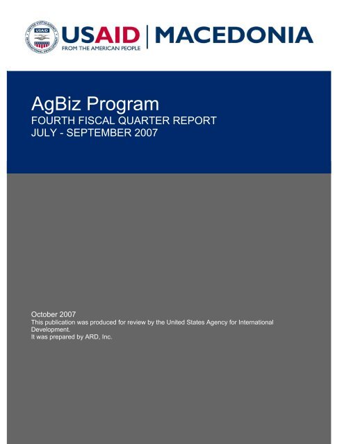 agbiz program pdf 101 mb usaid yumpu