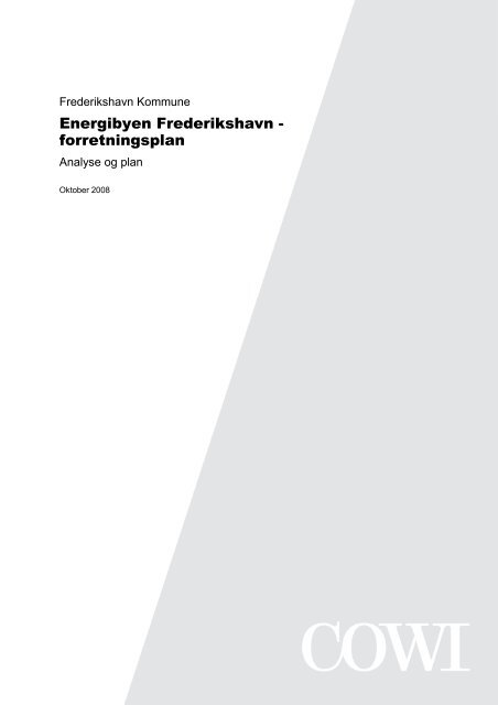 Energibyen Frederikshavn - forretningsplan - Energi PRINCIPS