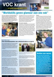 “Worldskills geven glamour aan ons vak” - VOC