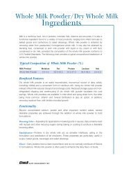 Whole milk powder/dry whole milk ingredients - InnovateWithDairy ...