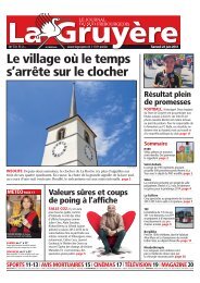 Le village oÃƒÂ¹ le temps s'arrÃƒÂªte sur le clocher - La Gruyere Online ...