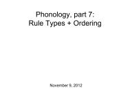 Phonology, part 7: Rule Types + Ordering - Basesproduced.com