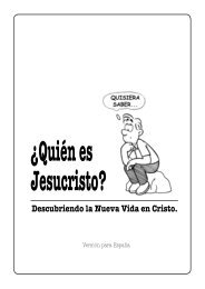 Â¿QuiÃ©n es Jesucristo? Descubriendo la Nueva Vida en Cristo.