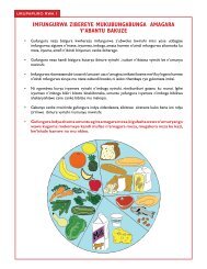Kirundi Nutrition 1-8