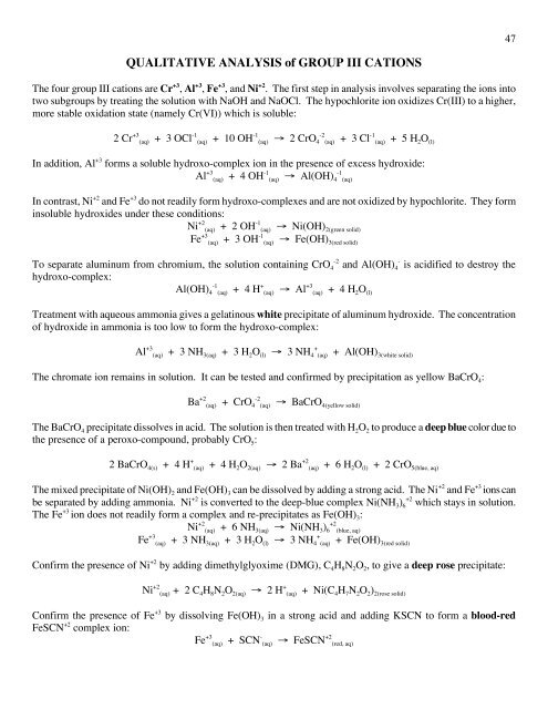 Qualitative Analysis Flow Chart Cations