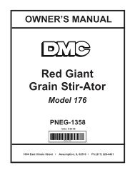 Red Giant Grain Stir-Ator - David Manufacturing Co.