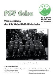 Jens Wedderkopf Elmar Ax Siegmund Sudholt - PSV Hildesheim
