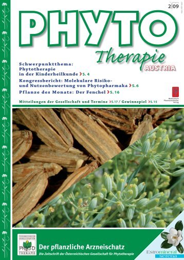 Der pflanzliche Arzneischatz - Phytotherapie Österreich