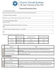 Proposal Summary Form - Newyorkcharters.org
