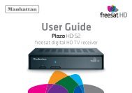 Plaza HD-S2 User Guide - Manhattan