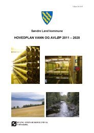 hovedplan vann og avlÃ¸p 2011 â 2020 - SÃ¸ndre Land kommune