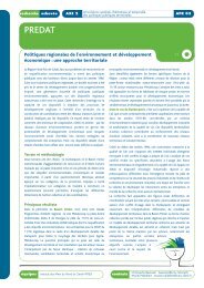 Mise en page 1 - Politiques territoriales et dÃ©veloppement durable