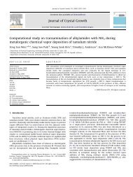 Computational study on transamination of alkylamides with NH3 ...